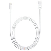 Кабель для синхронизации и зарядки iPhone, iPad, iPad mini (8 pin) - USB (2m) белый, лицензированный, поддерживает iOS8