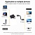 Адаптер AVE DPA-09 (8K Mini DisplayPort F to Mini DisplayPort M, угловой)