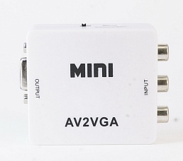 Конвертер AVE RCAD-27 (RCA AV в VGA+Audio)