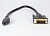 Кабель-конвертер AVE HDCA-25 HDMI F - DVI (24+1) M - 15cm